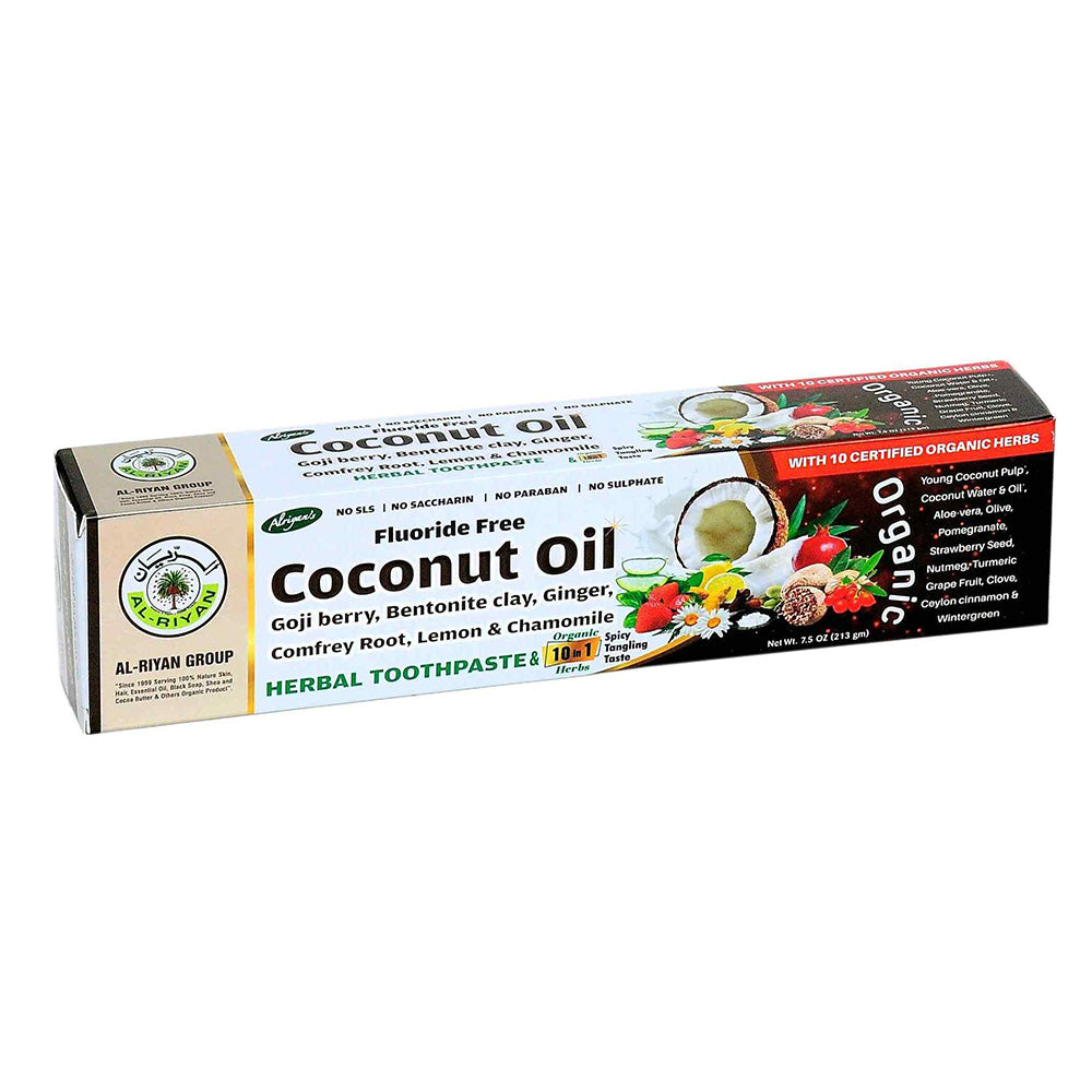COCONUT OIL TOOTHPASTE