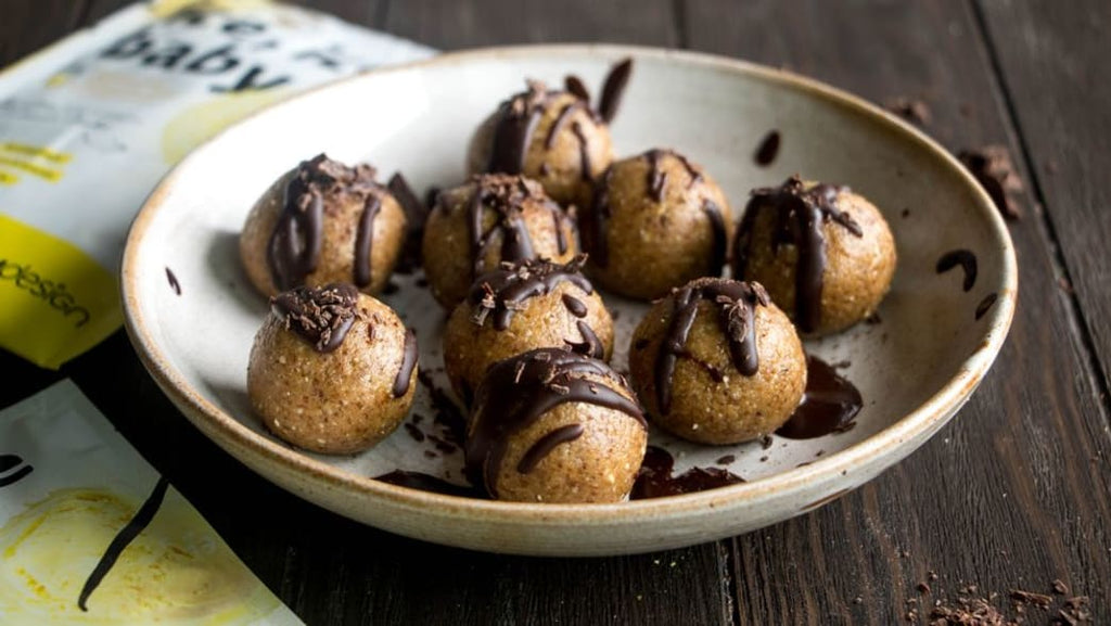 Step Up Your Snacking Game With This Salted Chocolate Protein Balls Recipe
