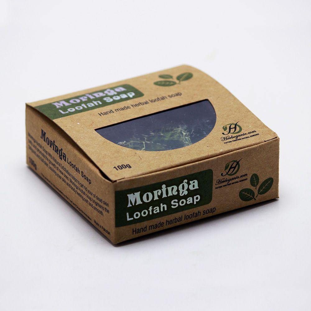 Moringa Loofah Soap - Life Gardening Tools LLC