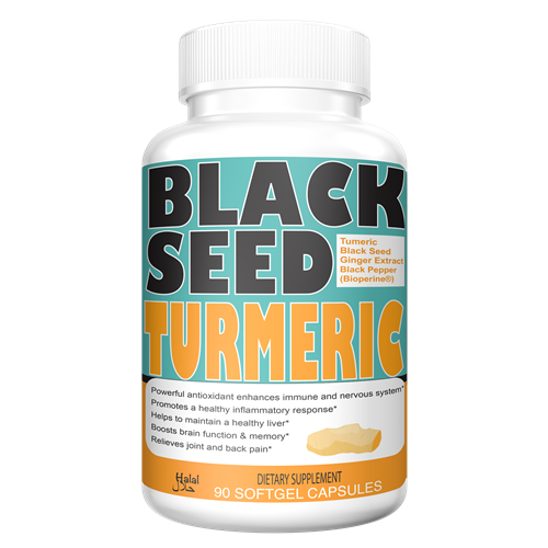Black Seed Turmeric - 90 Veggie Capsules